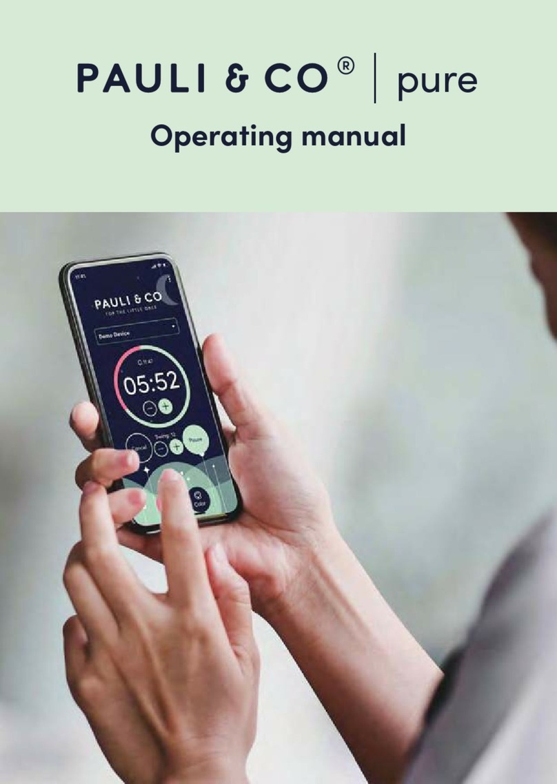 PAULI & CO pure operating manual