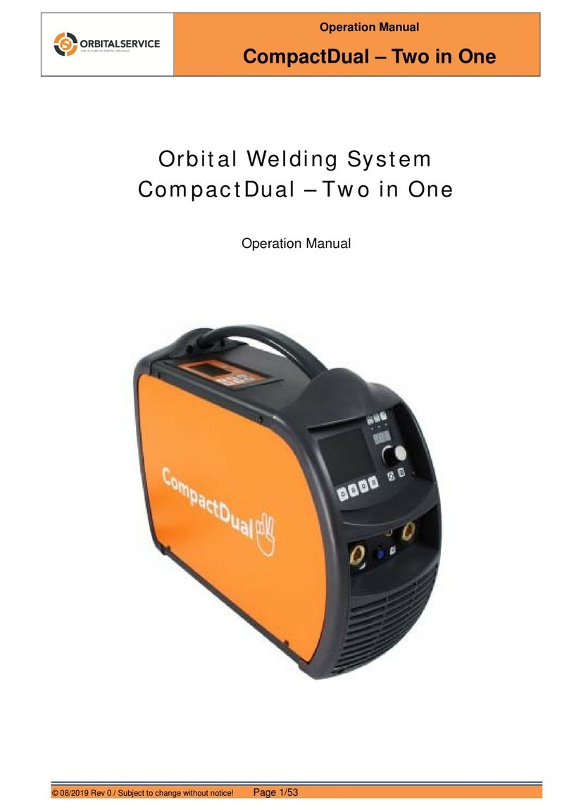 ORBITALSERVICE CompactDual - Two in One Operation manual