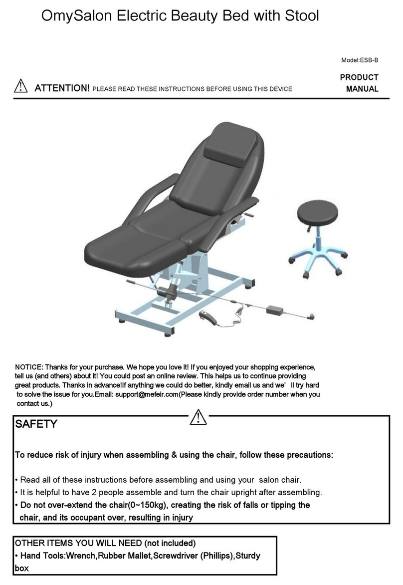 OmySalon ESB-B User manual