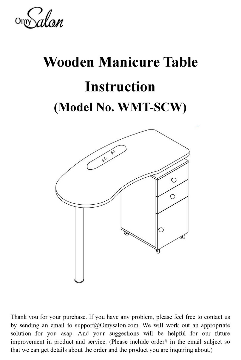 OmySalon WMT-SCW User manual
