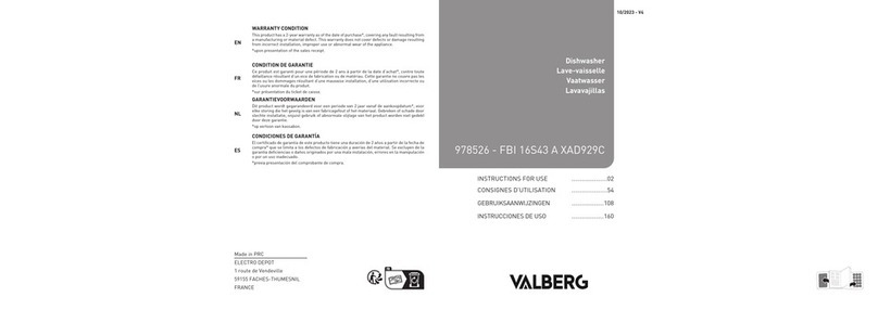 VALBERG FBI 16S43 A XAD929C User manual VALBERG FBI 16S43 A XAD929C User manual
