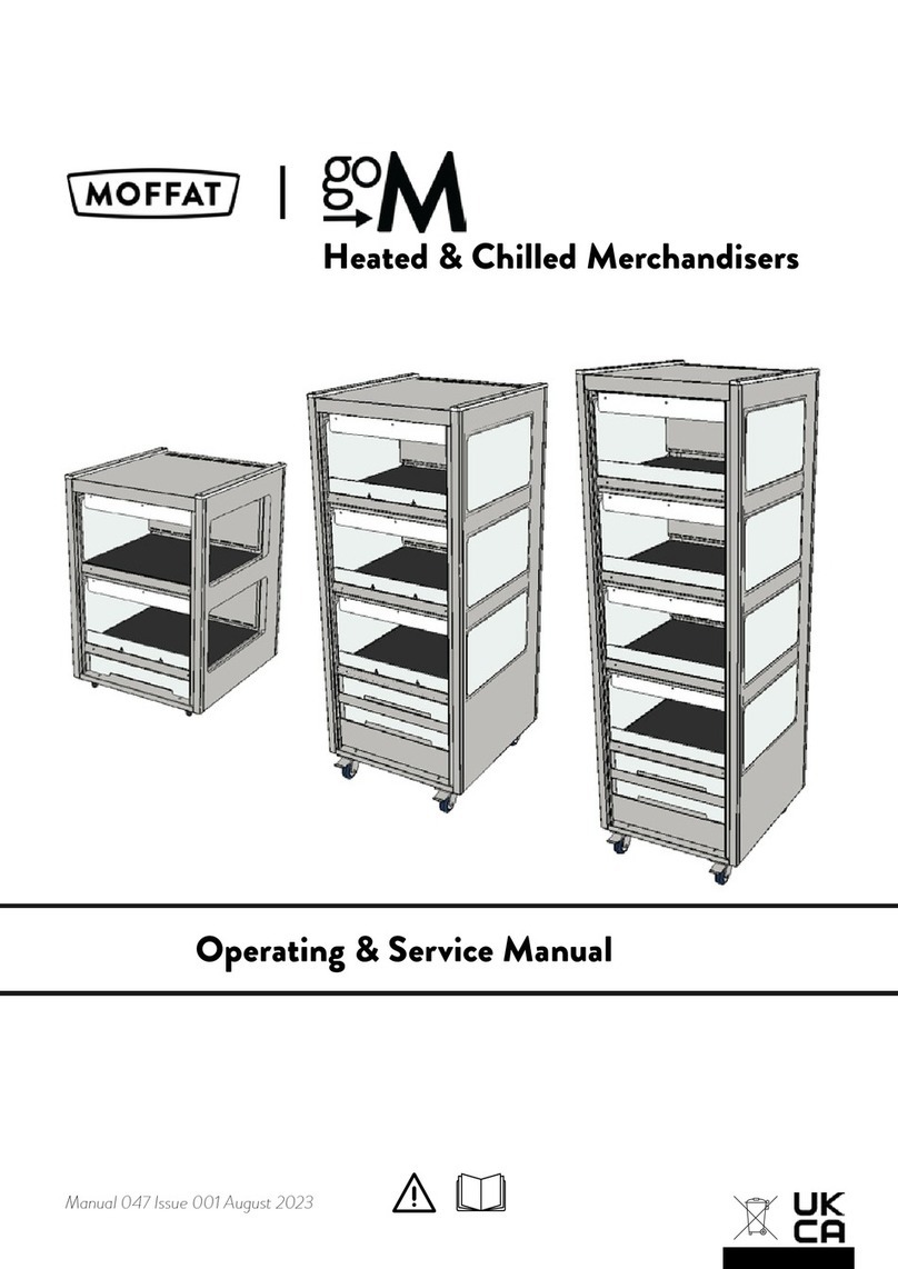 Moffat GO12 OPERATING & SERVICE MANUAL