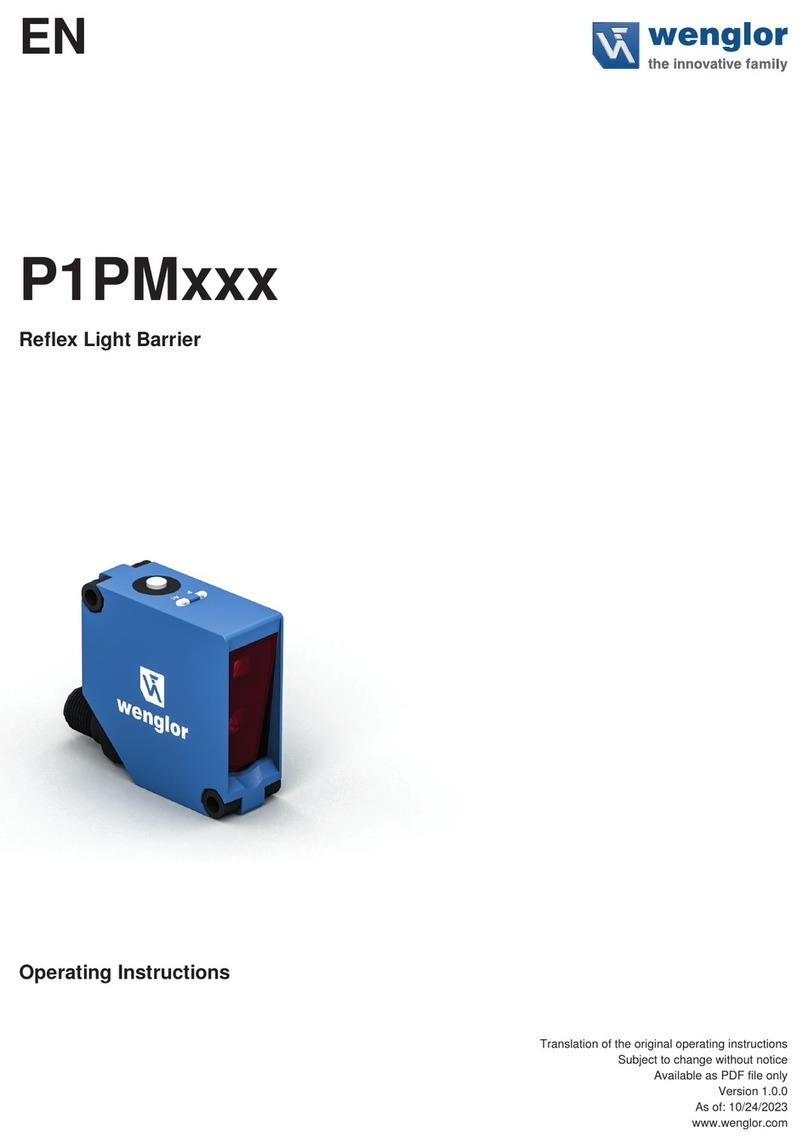 Wenglor P1PM Series User manual