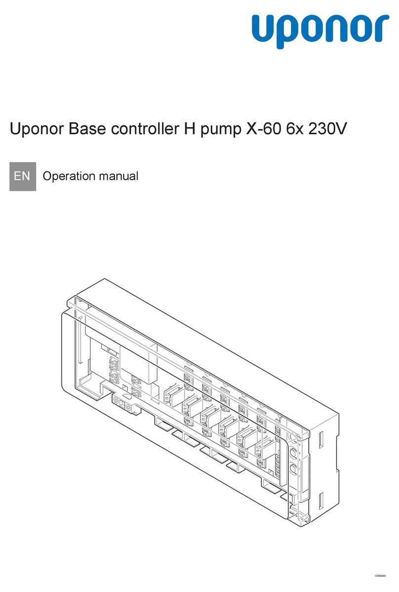 Uponor X-60 User manual