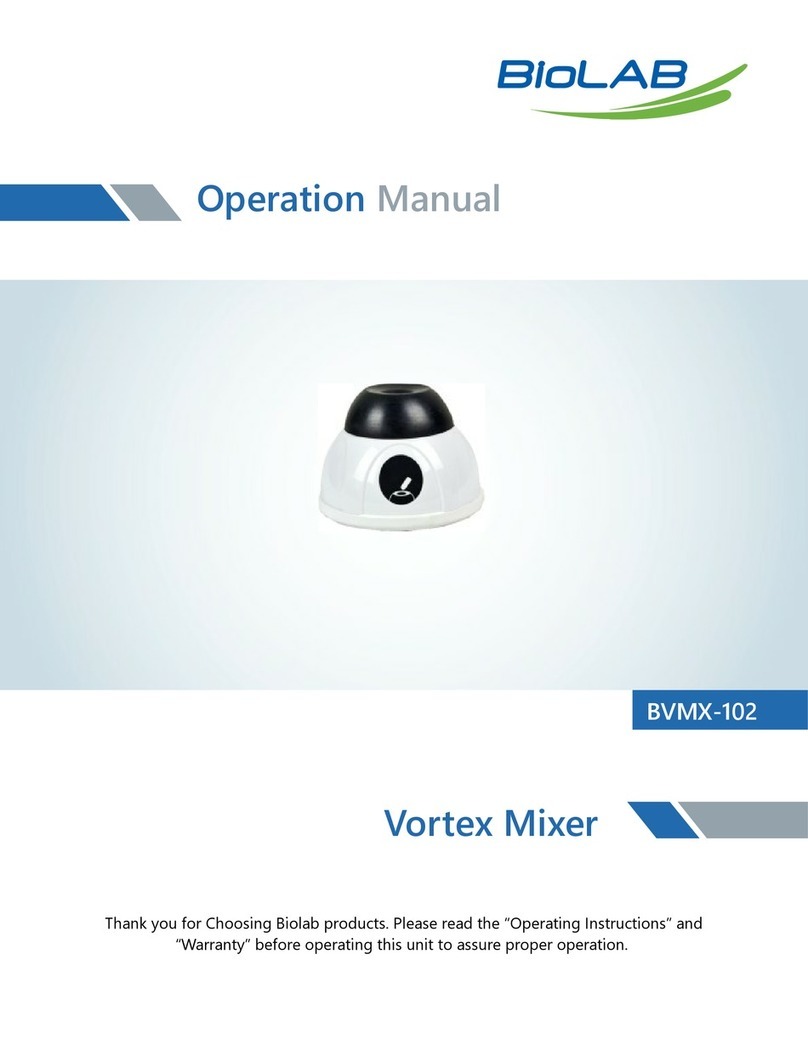 BioLAB BVMX-102 User manual BioLAB BVMX-102 User manual