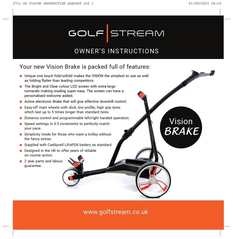 Golfstream Vision Brake Owner's instructions