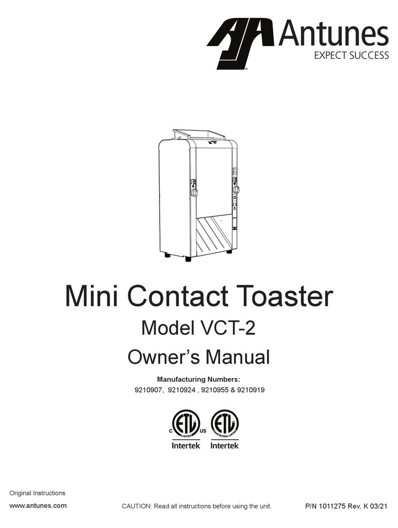Antunes VCT-2 owner's manual