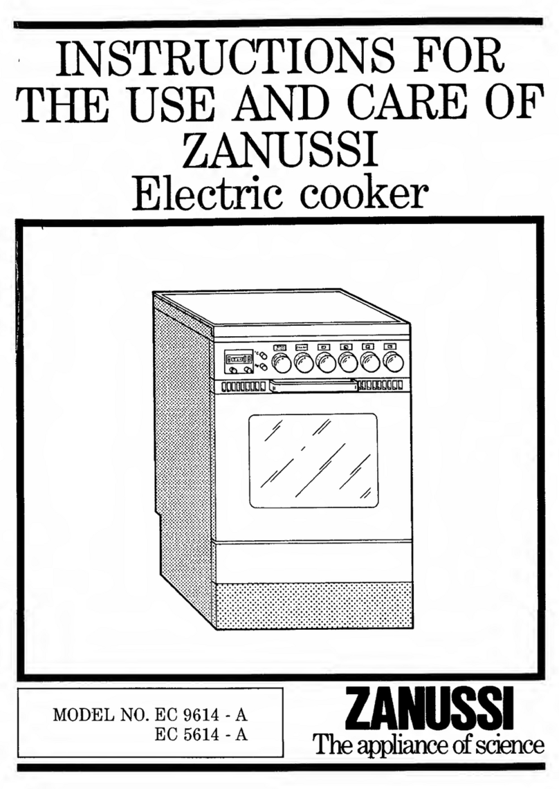 Zanussi EC 9614-A Operating and safety instructions Zanussi EC 9614-A Operating and safety instructions