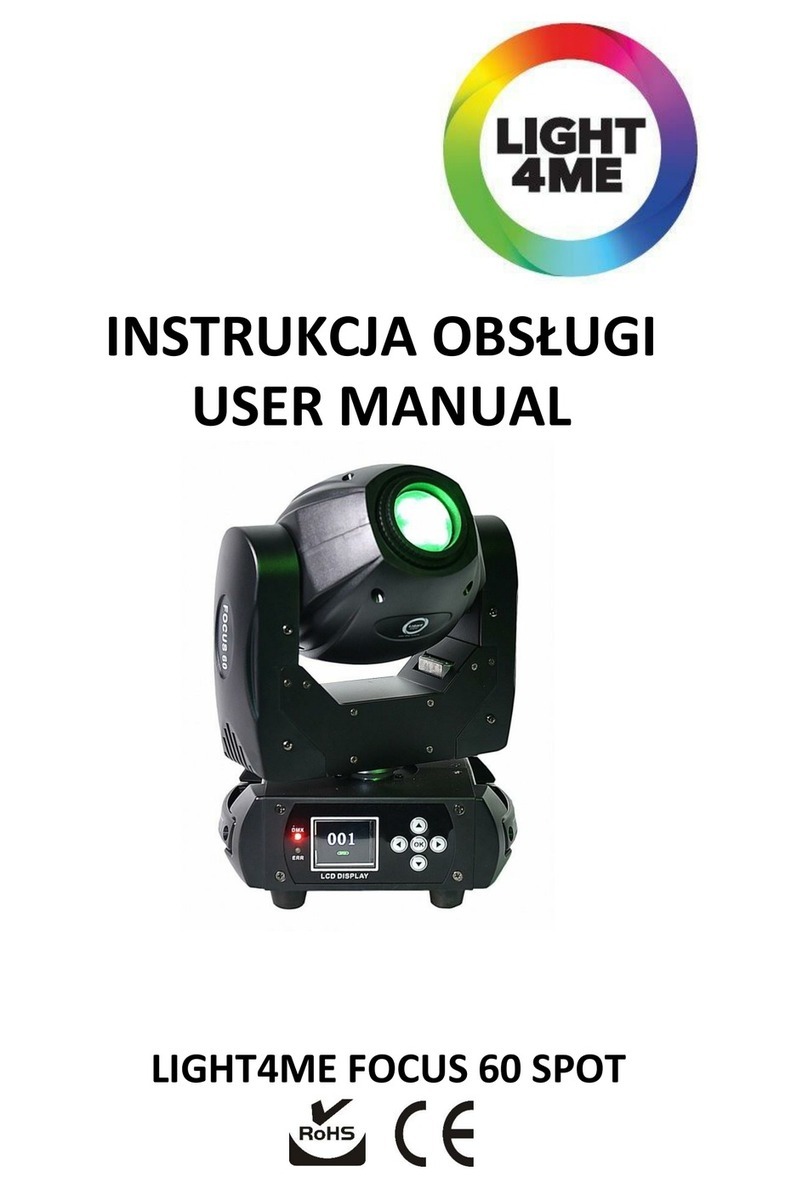 Light4Me FOCUS 60 SPOT User manual