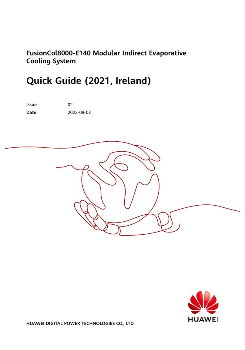 Huawei FusionCol8000-E140 quick guide