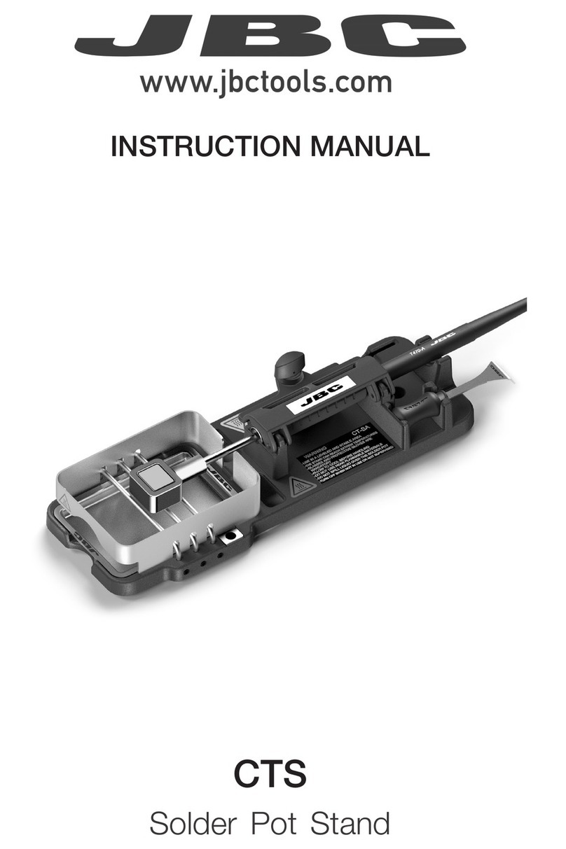 jbc CTS instruction manual