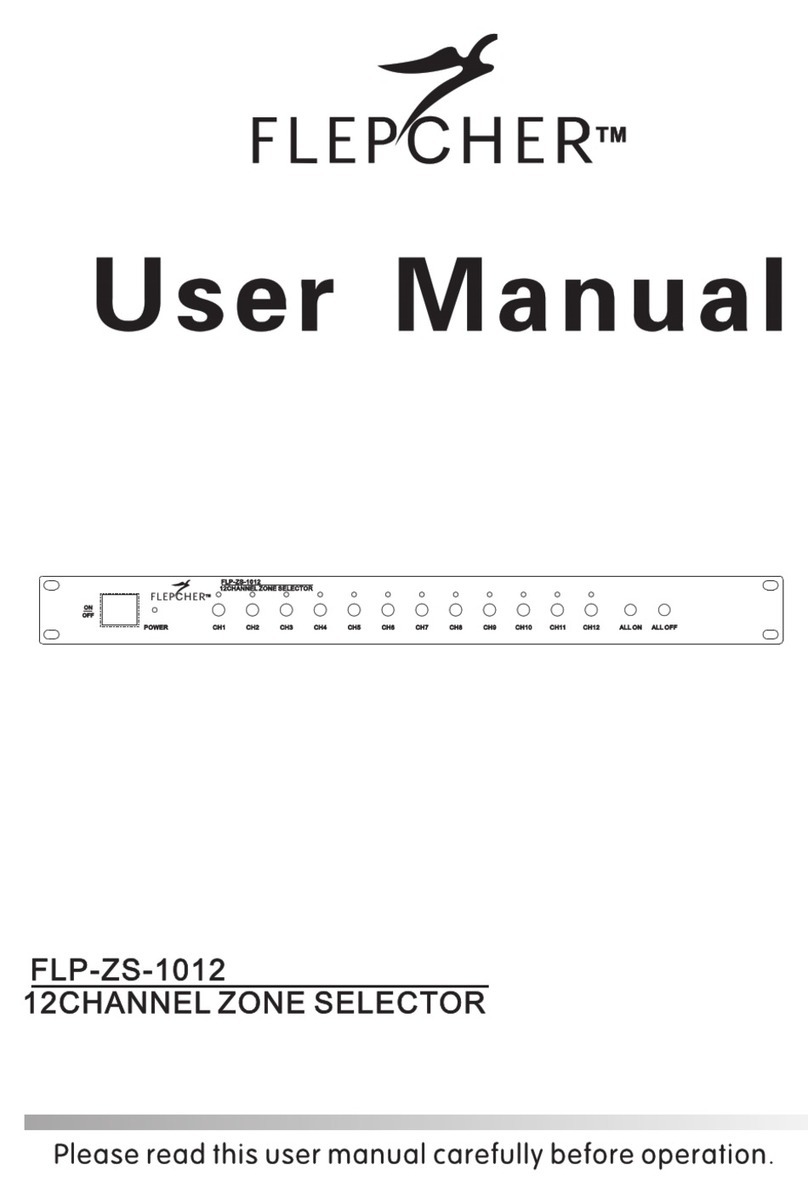 Flepcher FLP-ZS-1012 User manual