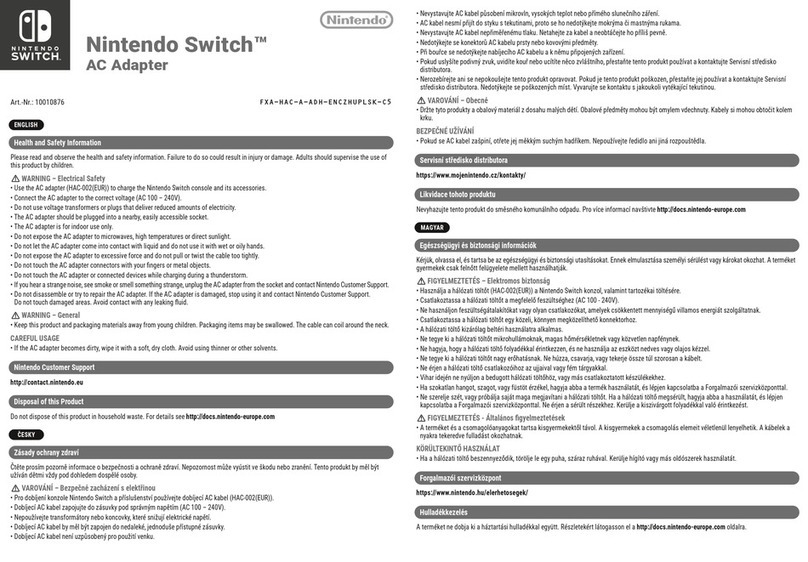 Nintendo 10010876 manual