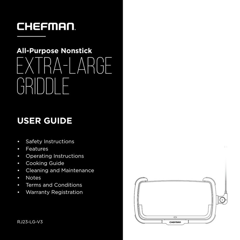 Chefman RJ23-LG-V3 User manual