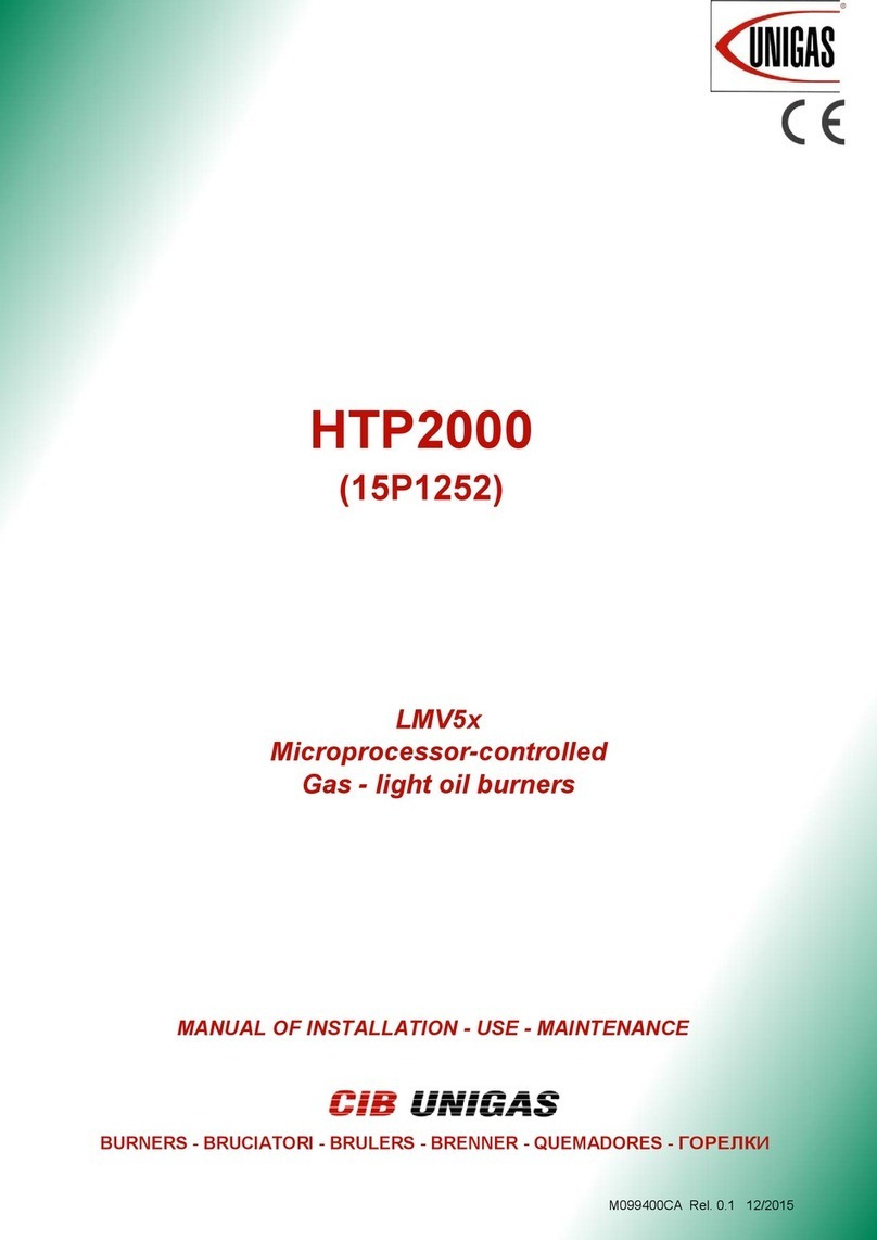 Unigas HTP2000 installation manual