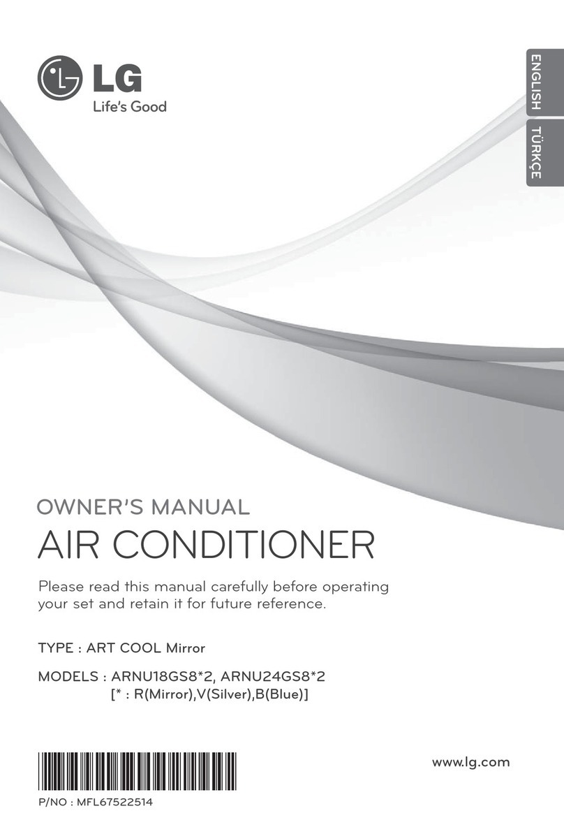 LG MULTI V IV ARNU18GS8 2 Series User manual