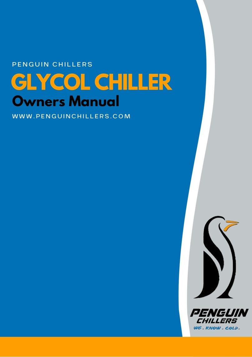 Penguin GLYCOL CHILLER owner's manual