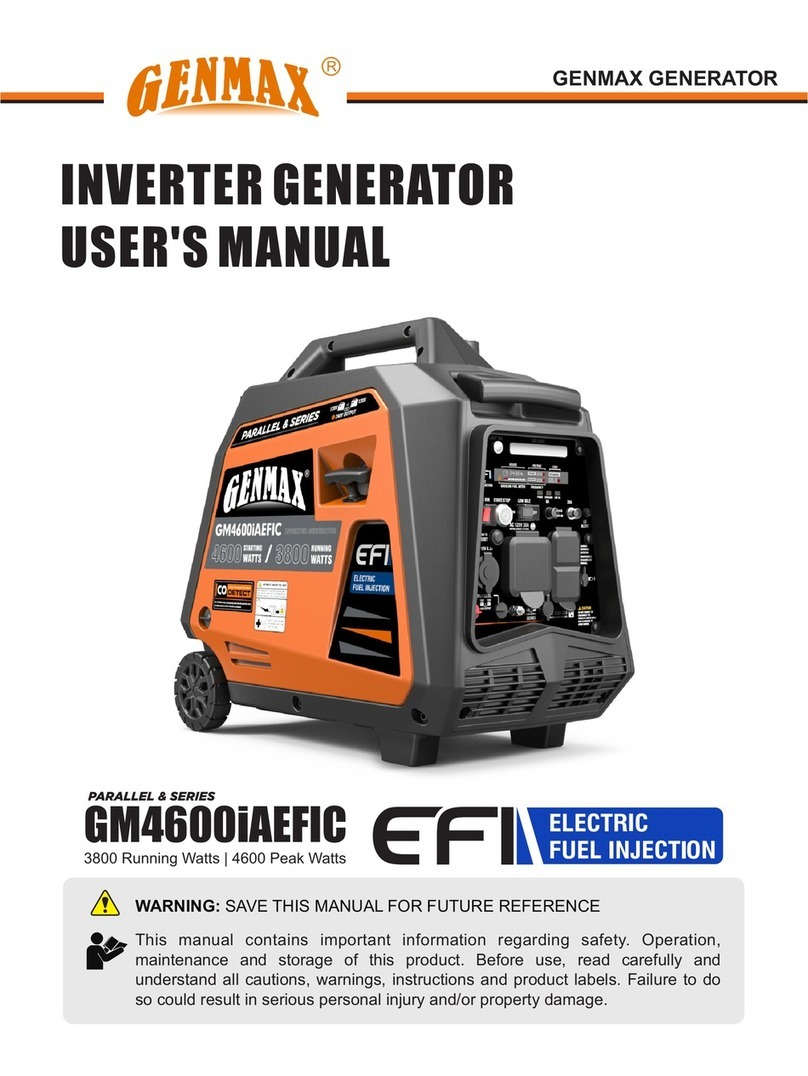 GENMAX GM4600iAEFIC User manual