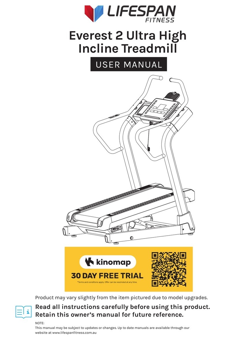 Life Span Everest 2 User manual