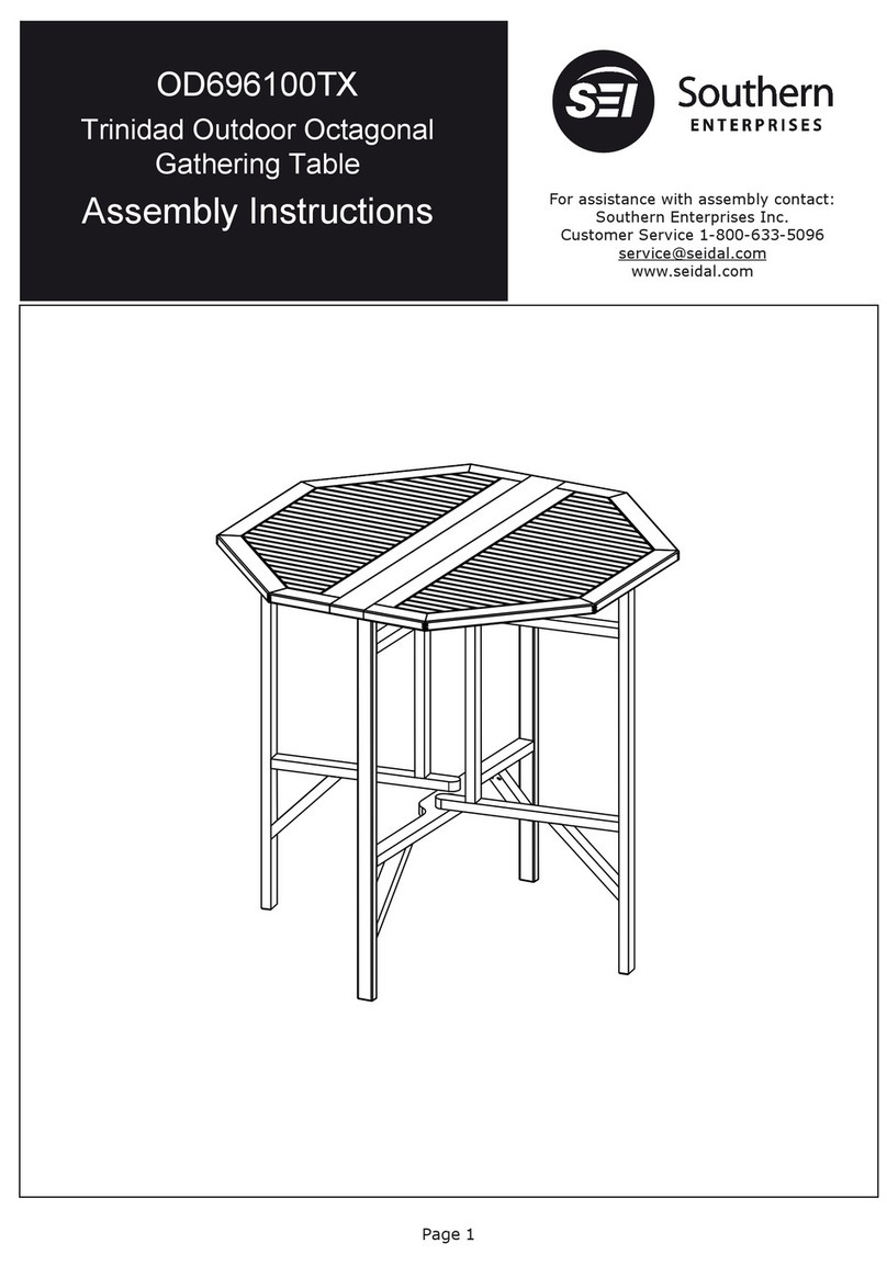 SEI Trinidad OD696100TX User manual SEI Trinidad OD696100TX User manual