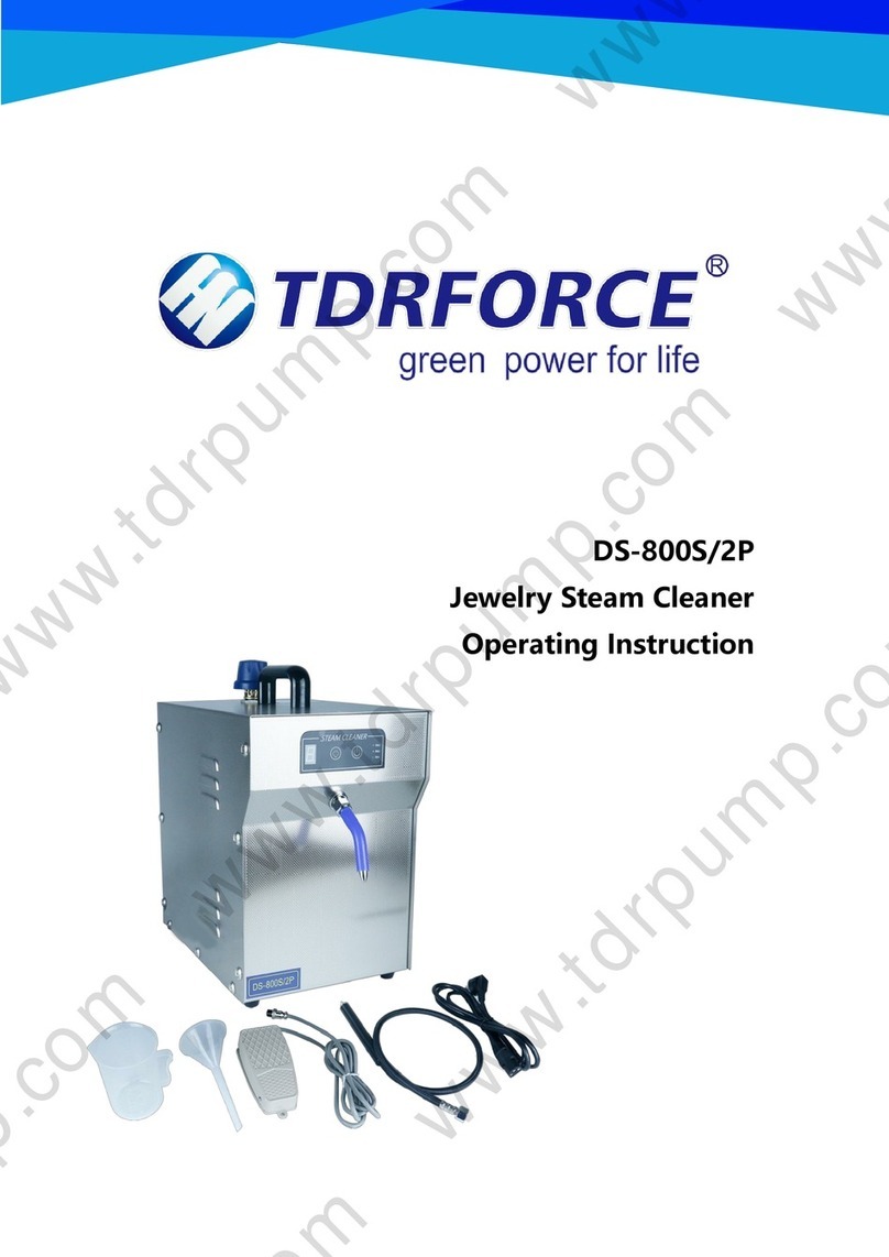 TDRFORCE DS-800S/2P operating instructions