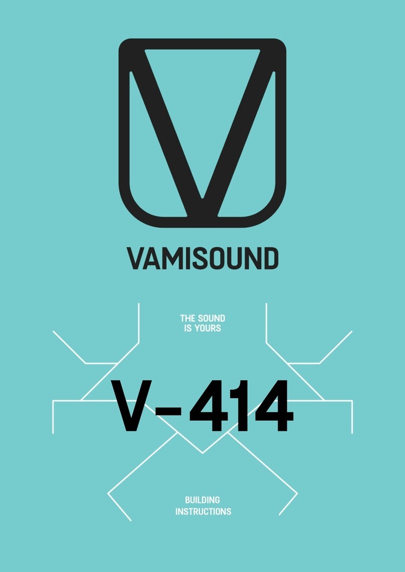 VAMISOUND V-414 Building instructions