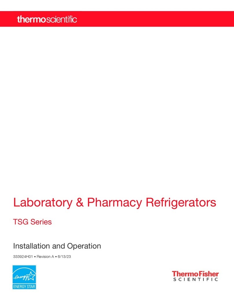Thermo Scientific TSG Series installation manual