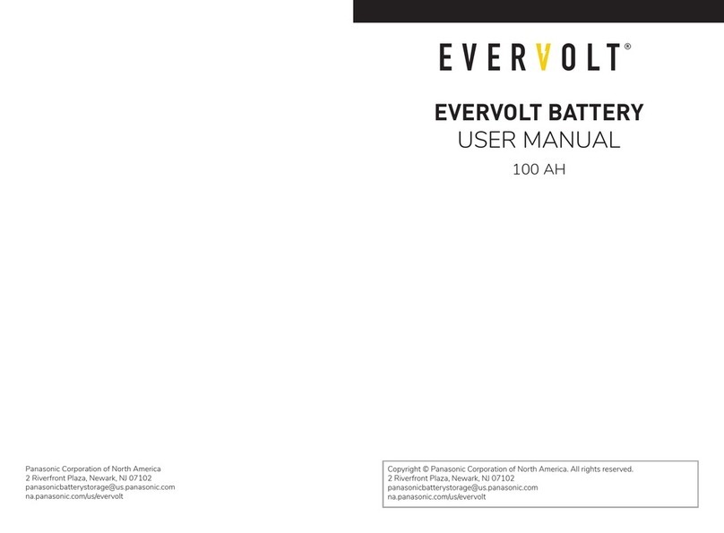 Panasonic EVERVOLT EV-BMS user manual
