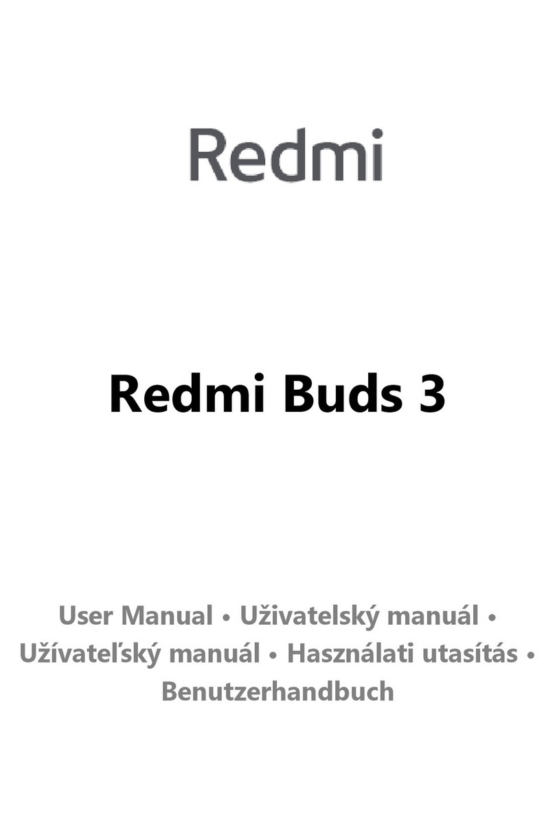 Xiaomi Redmi Buds 3 user manual