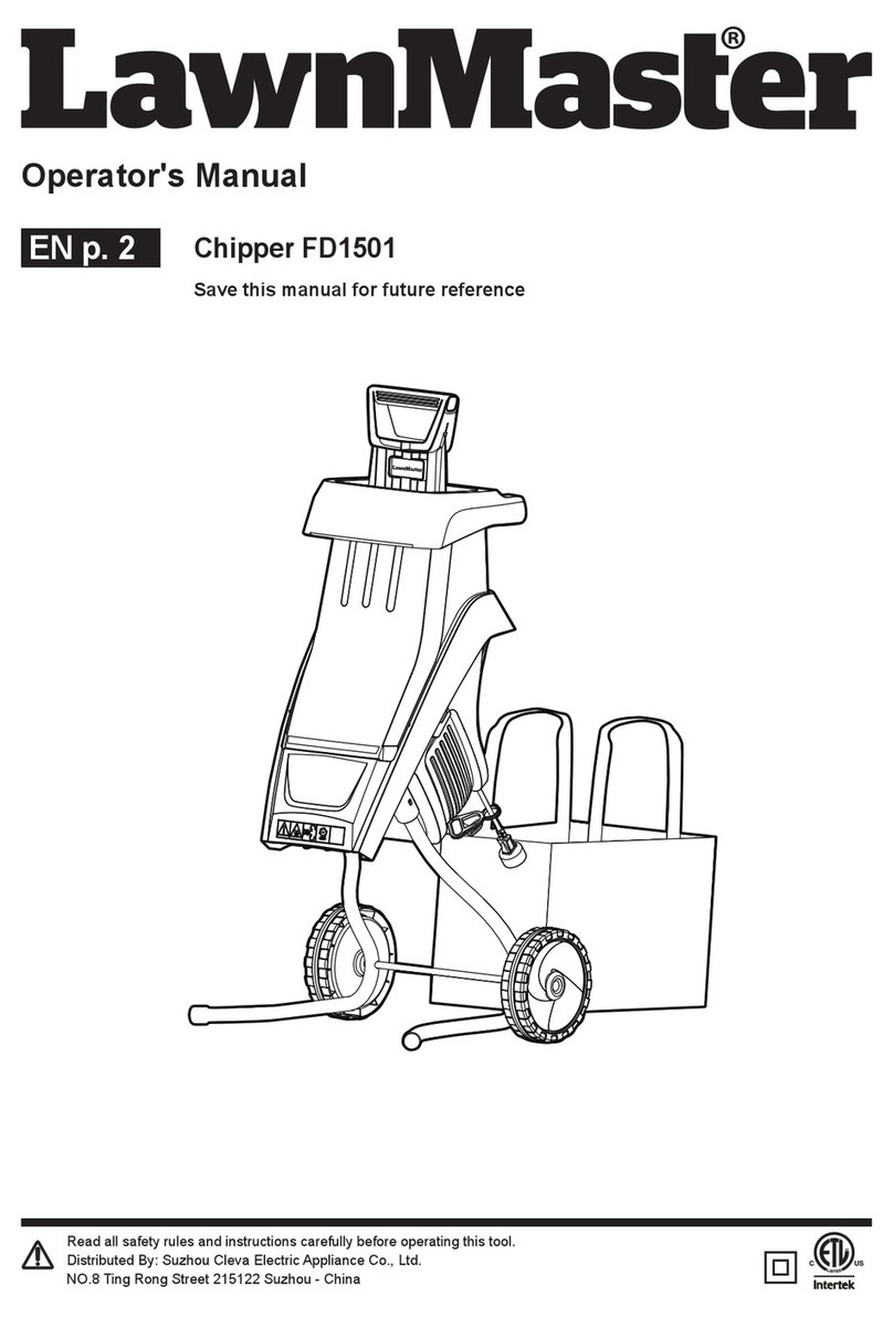 LawnMaster FD1501 Operator's manual