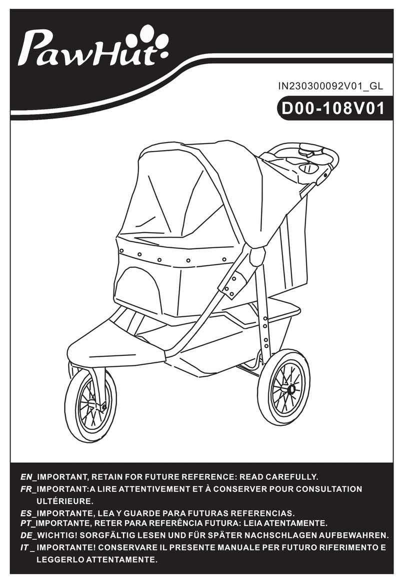 PawHut D00-108V01 User manual PawHut D00-108V01 User manual