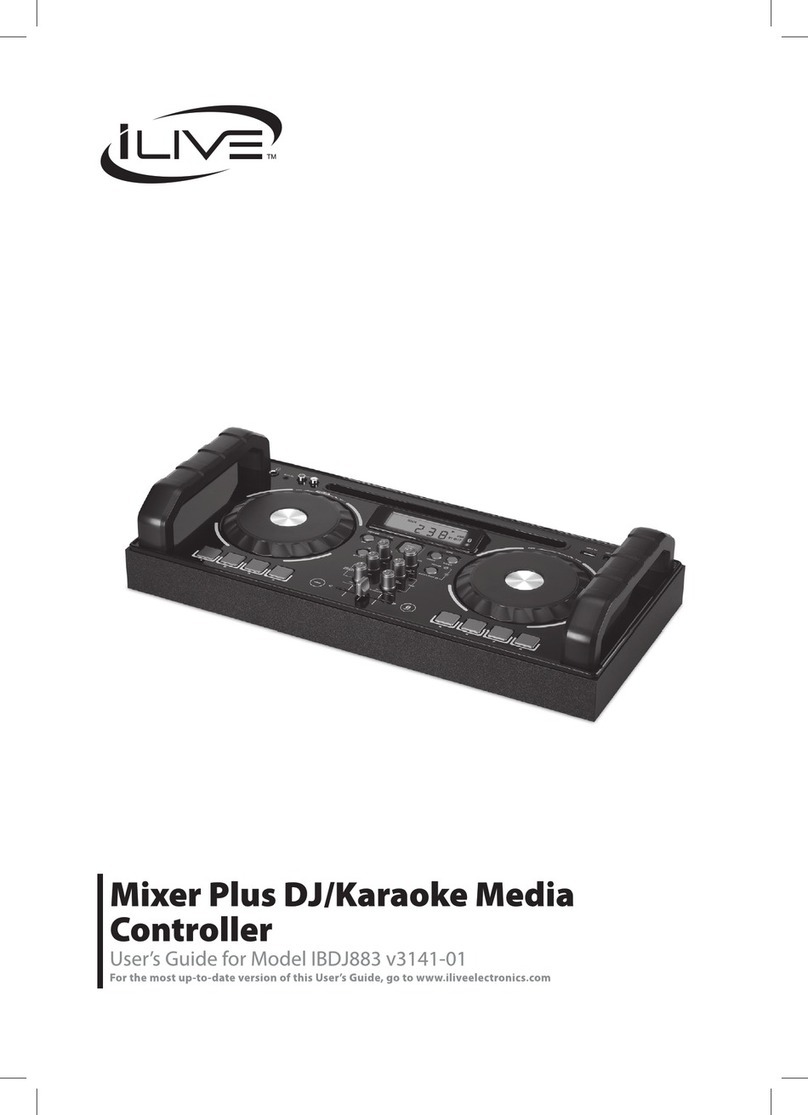 iLive Mixer Plus user guide