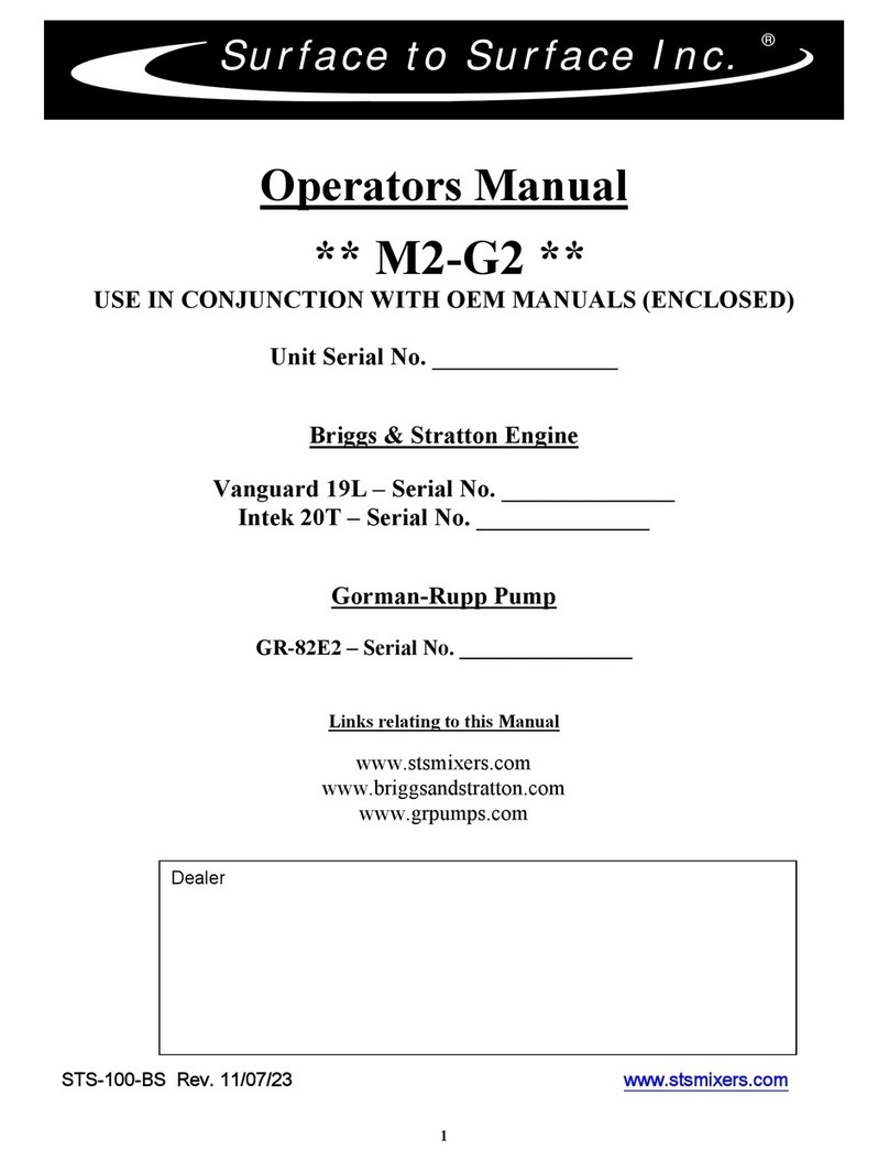 STS M2-G2 Operator's manual