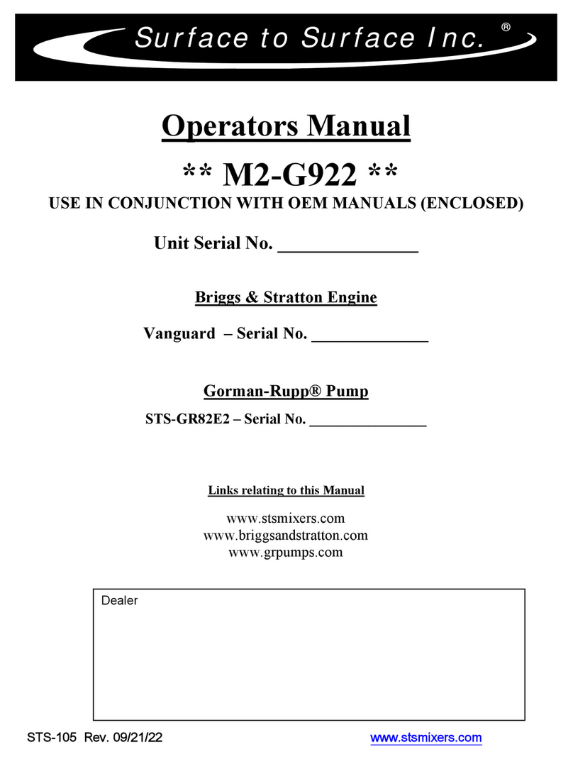 STS M2-G922 Operator's manual