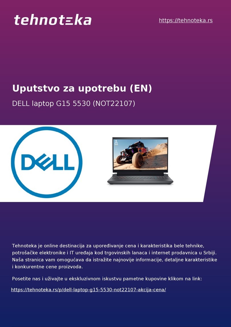 Dell NOT22107 User manual