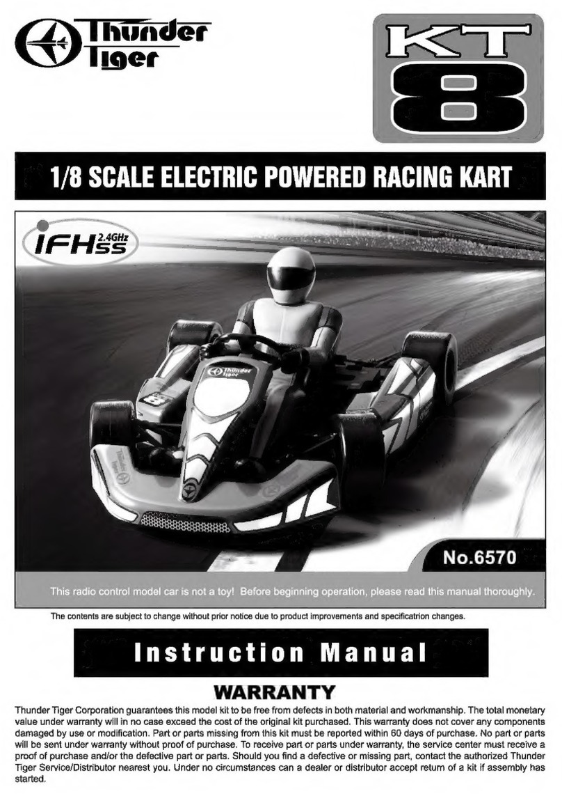 THUNDER TIGER KT8 User manual THUNDER TIGER KT8 User manual