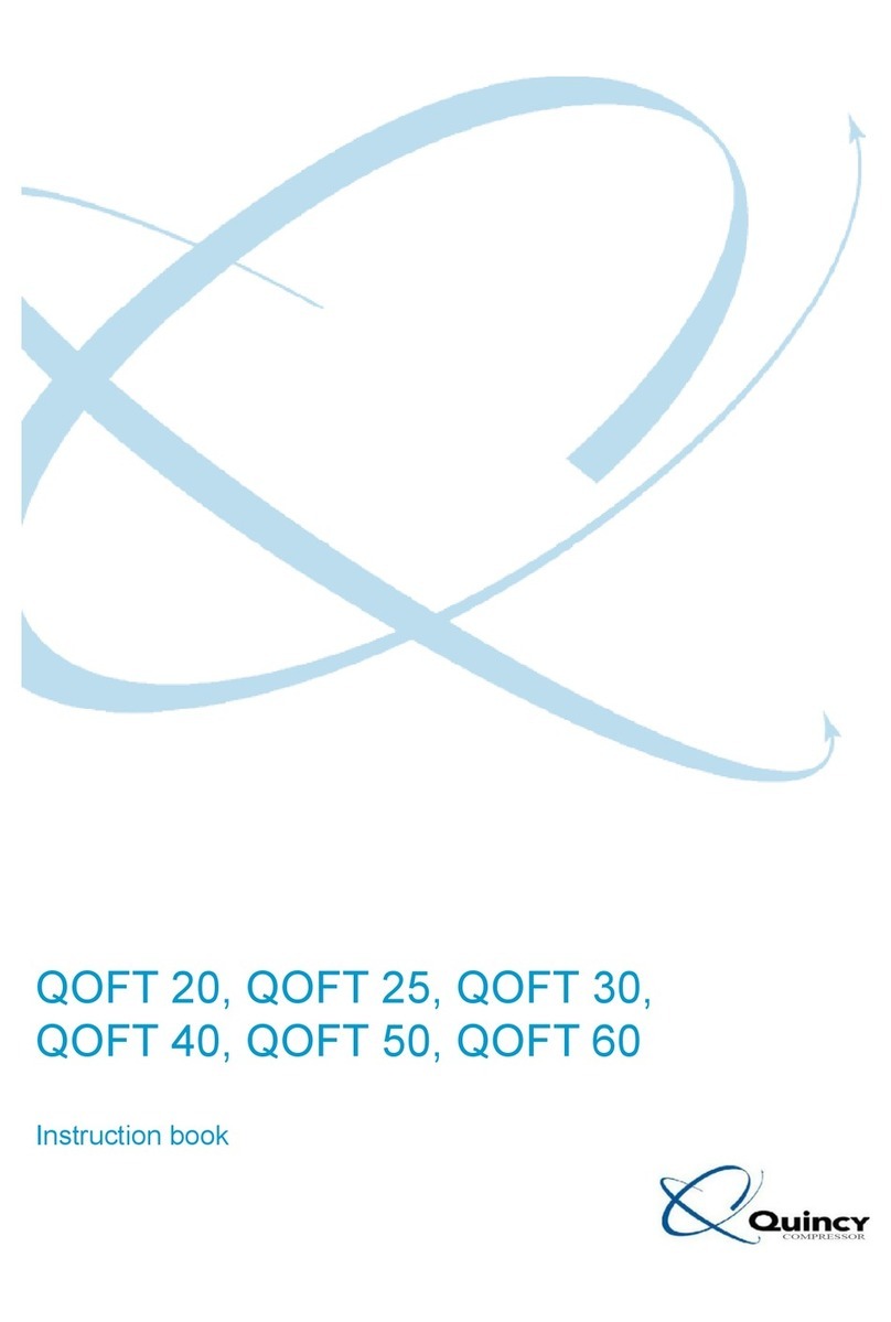 Quincy Compressor QOFT 20 User manual