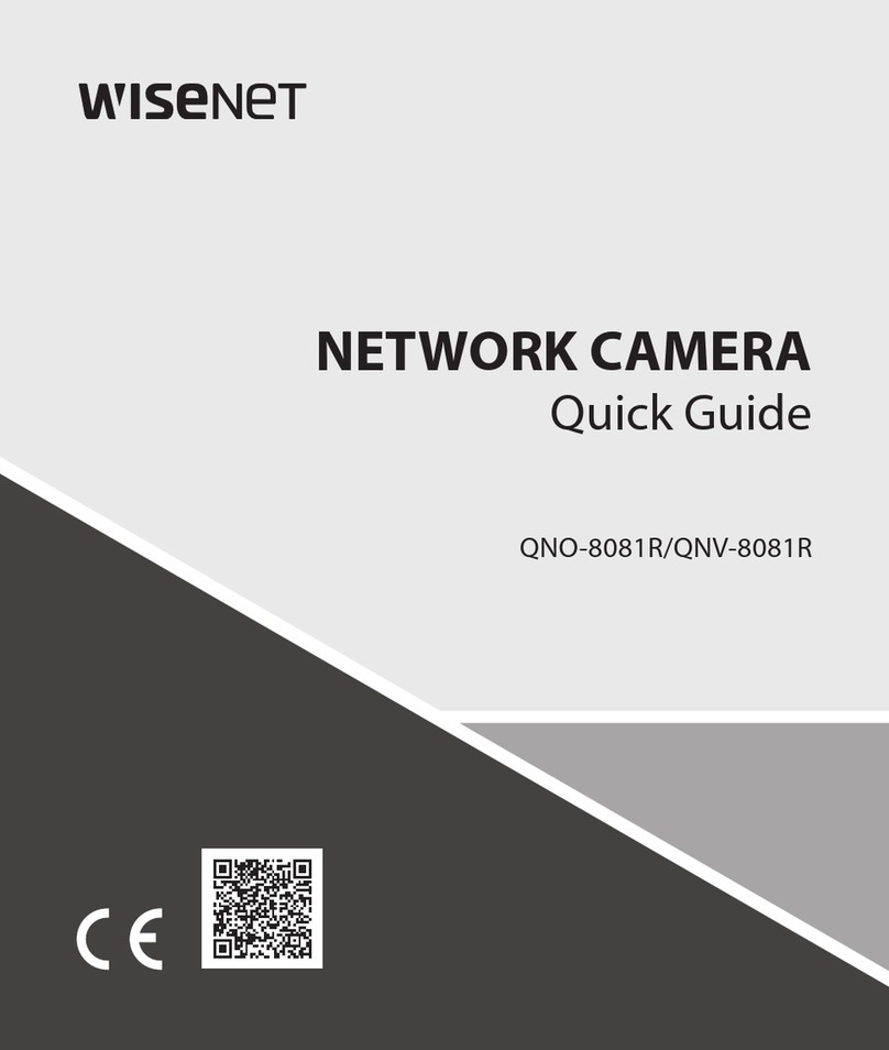 Wisenet QNO-8081R User manual