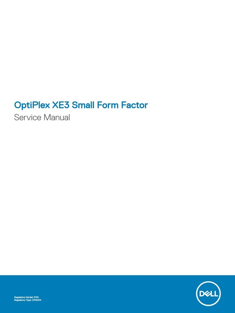 Dell OptiPlex XE3 Small Form Factor User manual