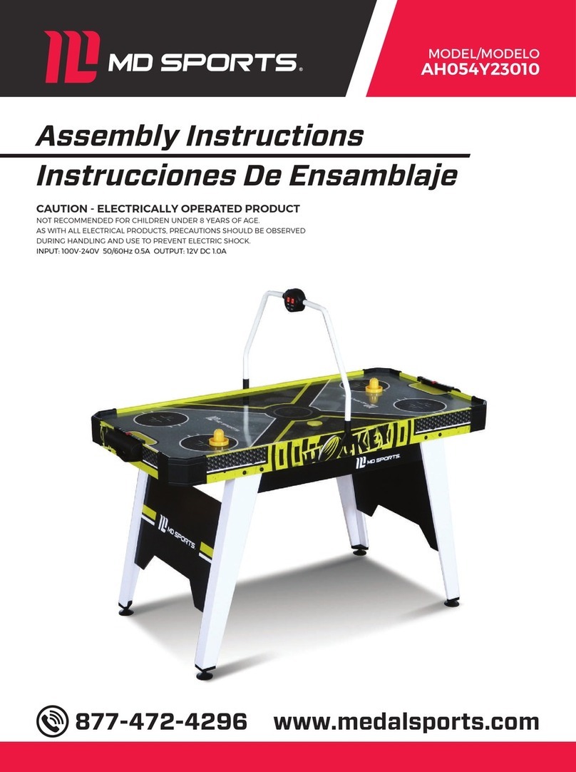 MD SPORTS AH054Y23010 Assembly instructions