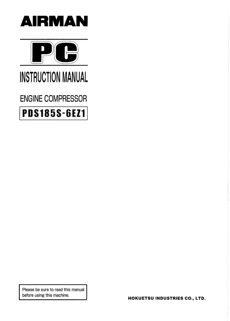 Hokuetsu AIRMAN PDS185S-6EZ1 instruction manual Hokuetsu AIRMAN PDS185S-6EZ1 instruction manual