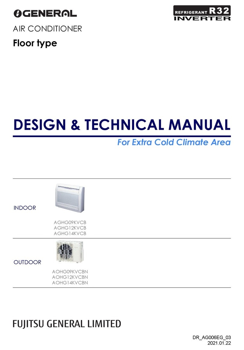 Fujitsu GENERAL AGHG09KVCB Service manual
