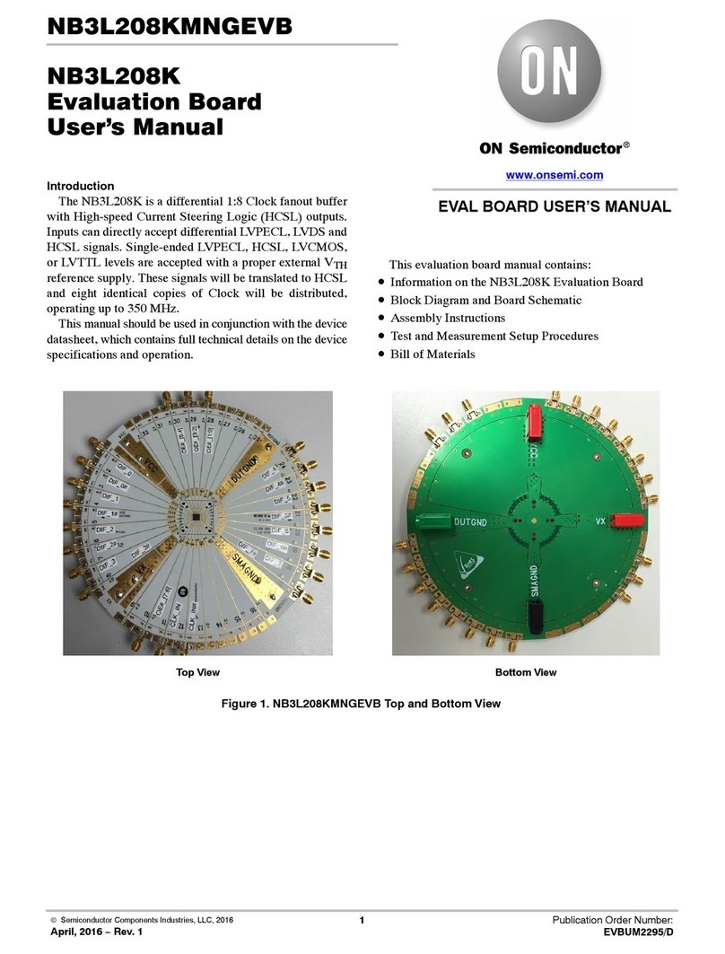 ON Semiconductor NB3L208K user manual