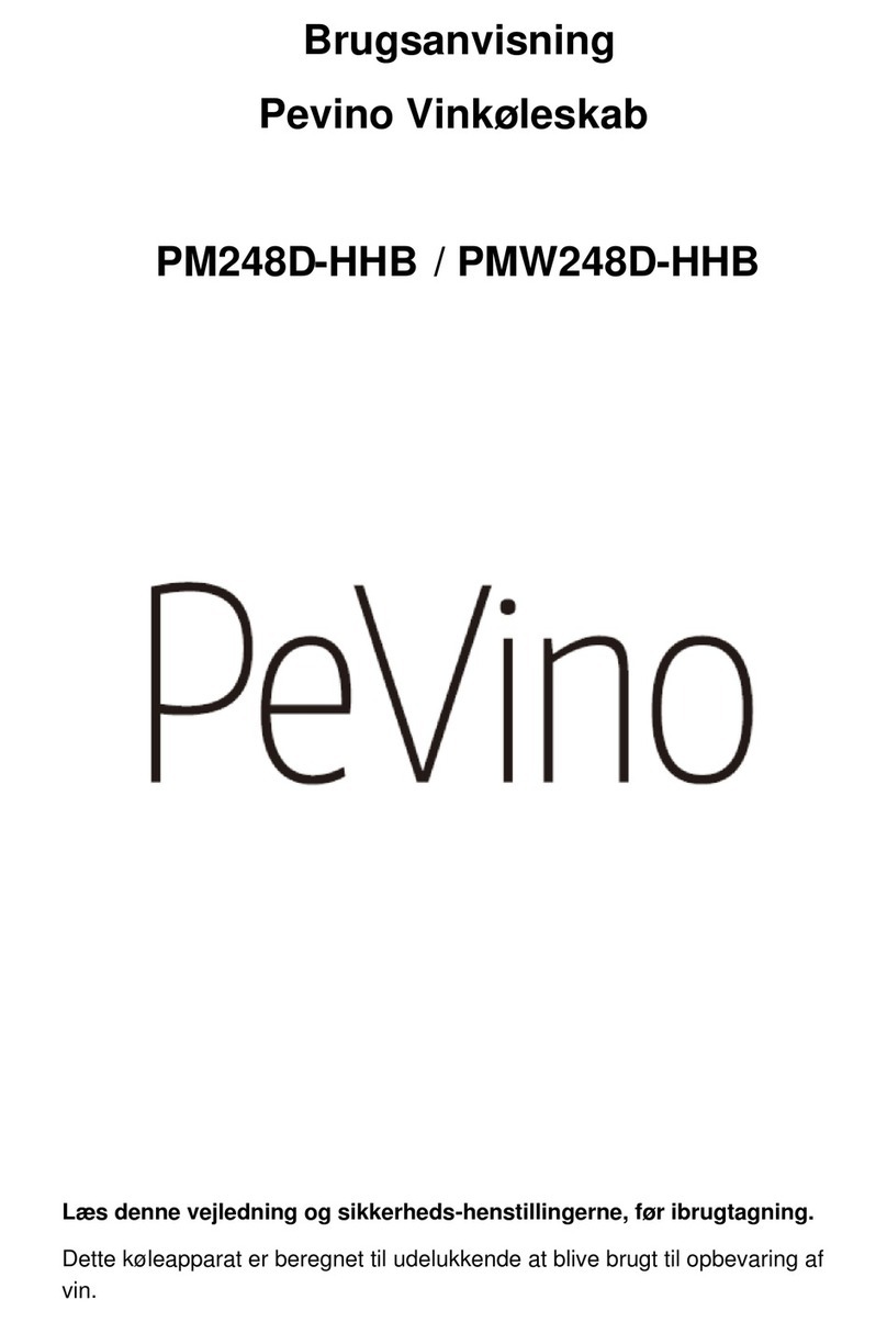 Pevino PM248D-HHB Operating and maintenance manual Pevino PM248D-HHB Operating and maintenance manual