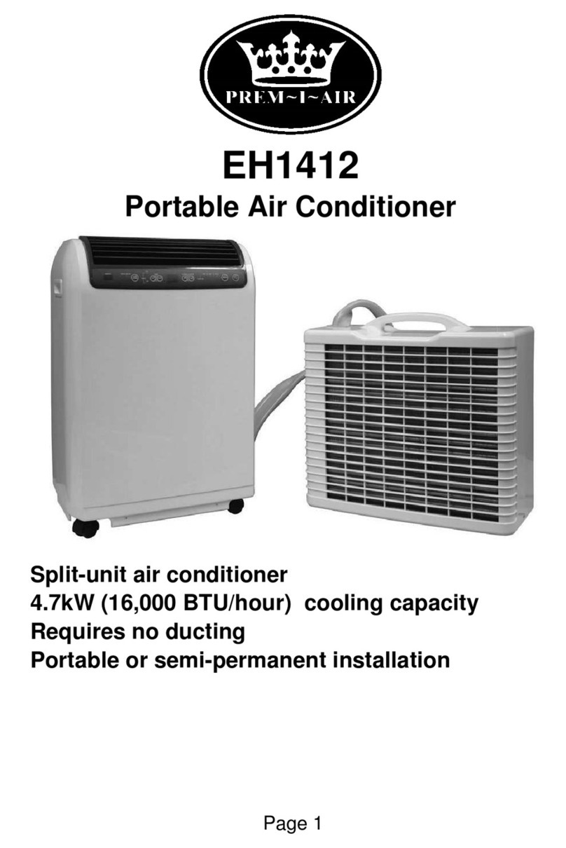 Prem-I-Air EH1412 User manual