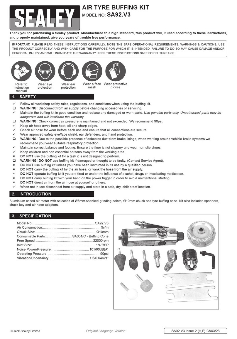 Sealey SA92.V3 manual