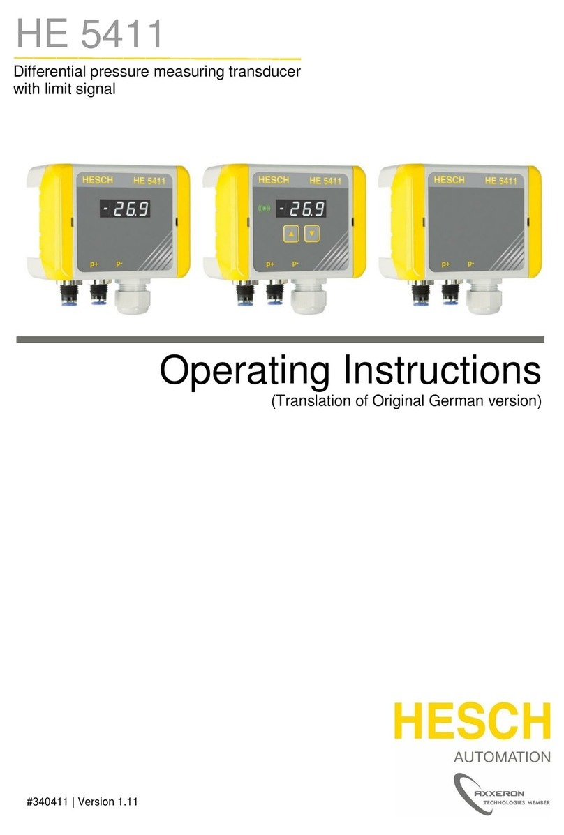 Axxeron HESCH HE 5411 operating instructions
