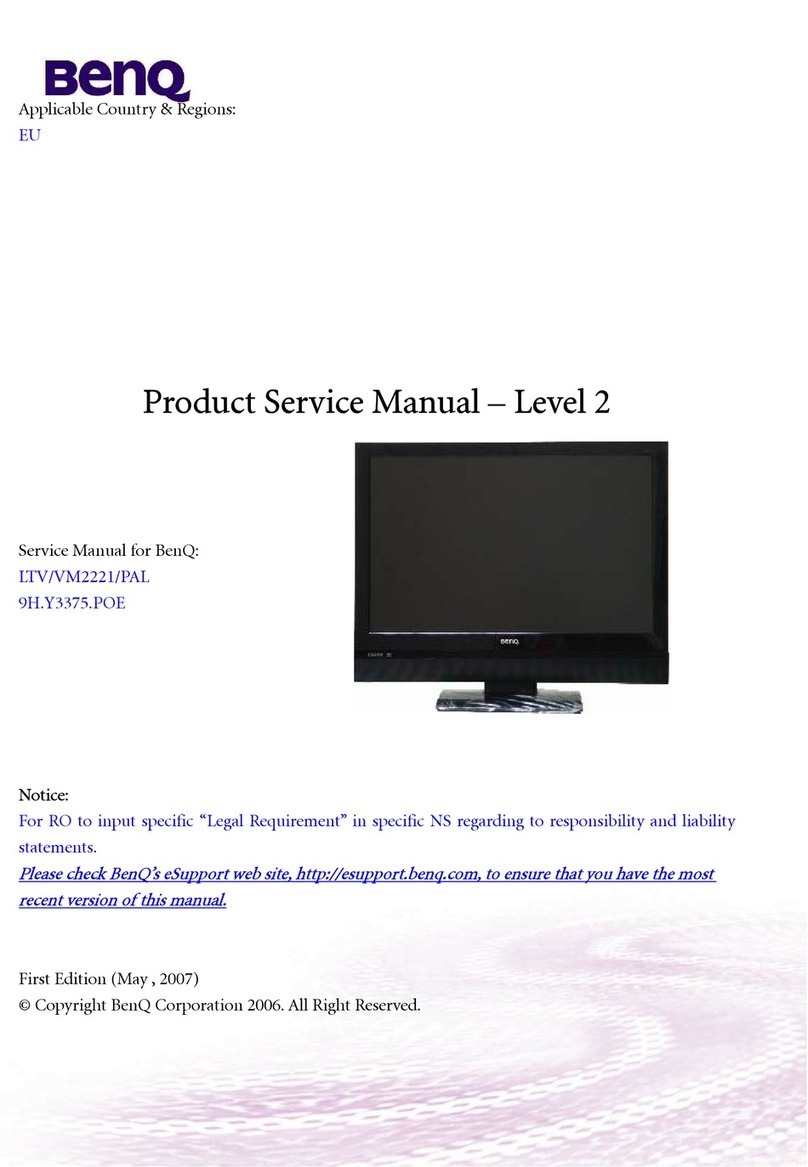 BenQ VM2221 User manual