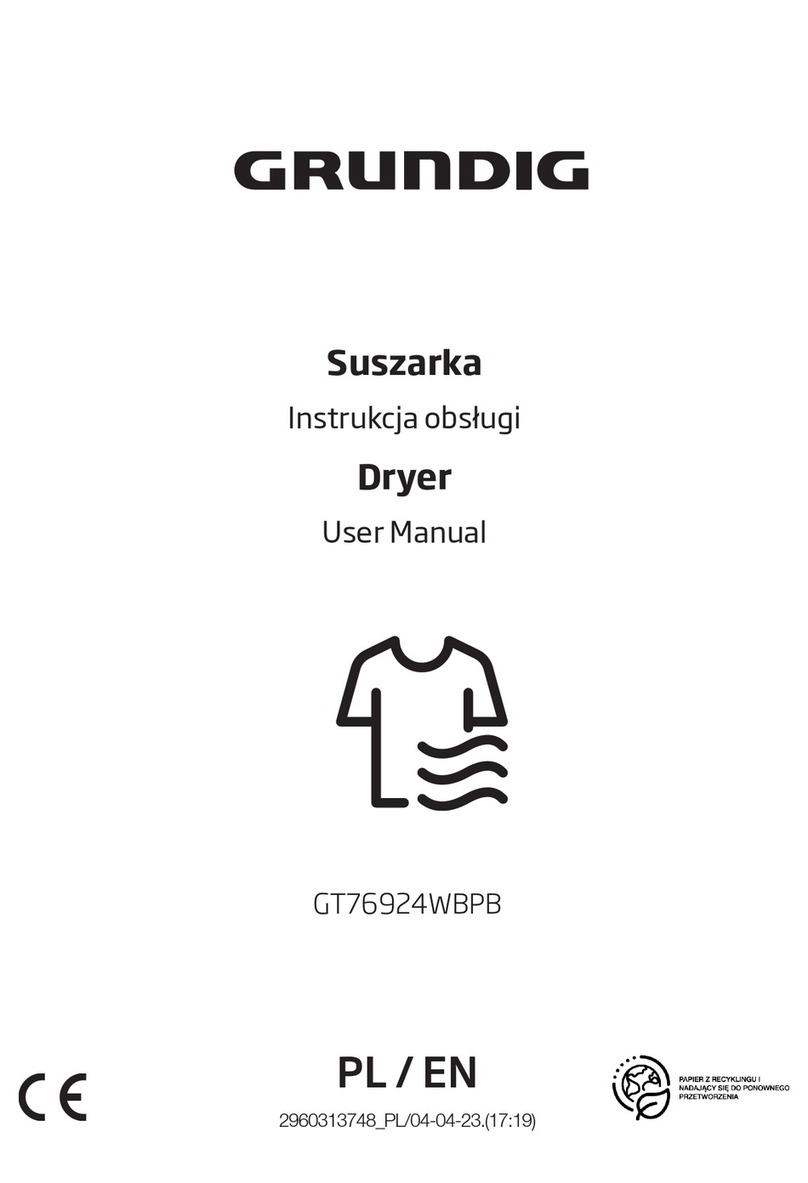 Grundig GT76924WBPB User manual Grundig GT76924WBPB User manual