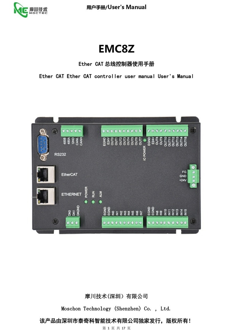 MOCTEC EMC8Z user manual